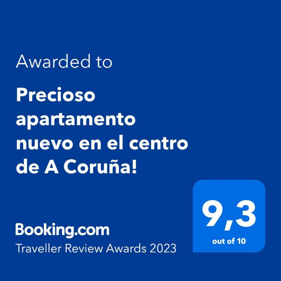 Precioso Apartamento Nuevo En El Centro De A Coruna! Corunha Exterior foto